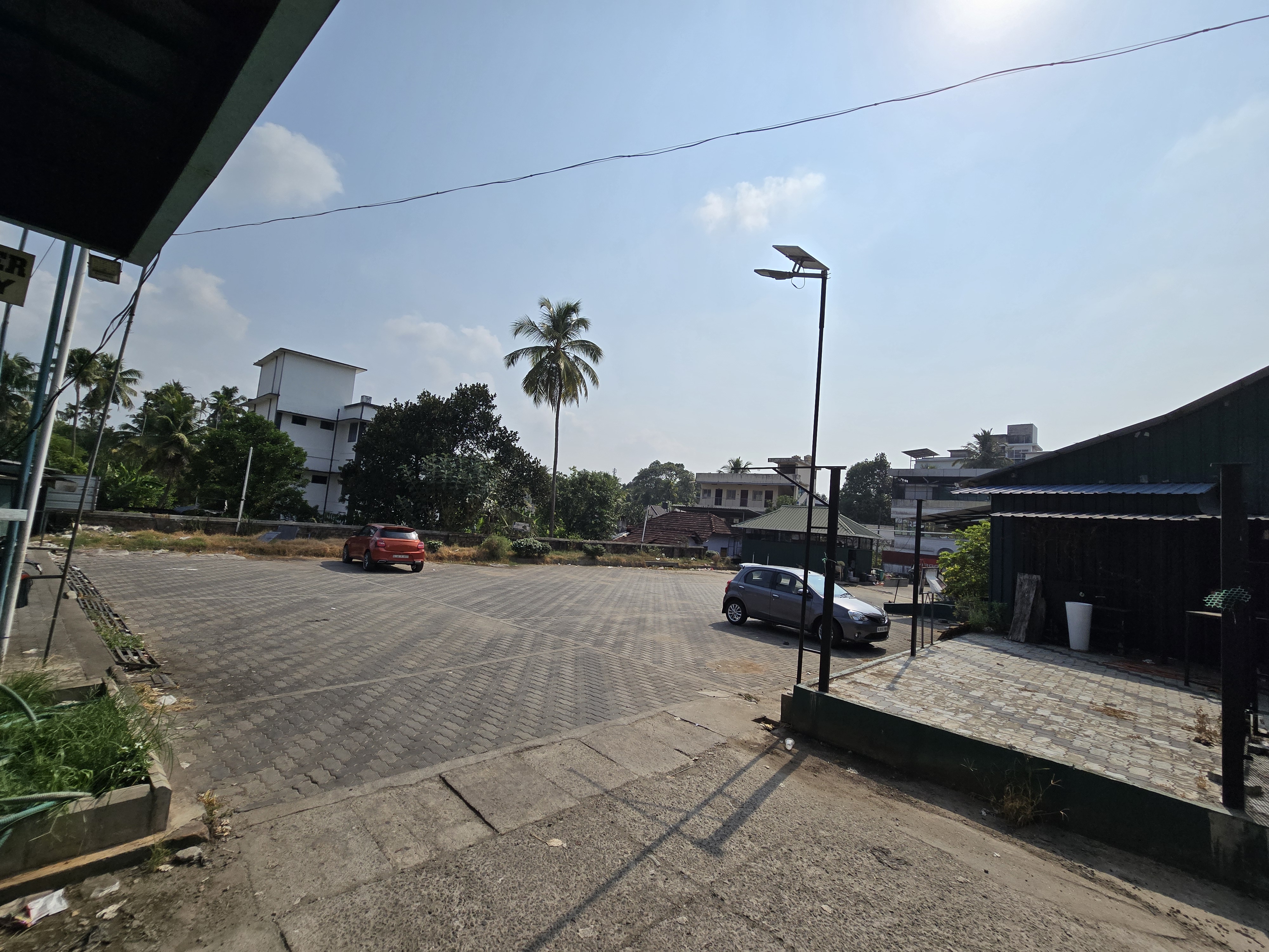 Safe parking area for gym members